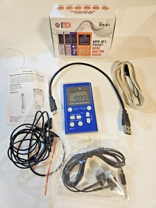 Mini Radio AM/FM MPR-AF1 con reloj, 2 auriculares, recargable - Imagen 1 de 11
