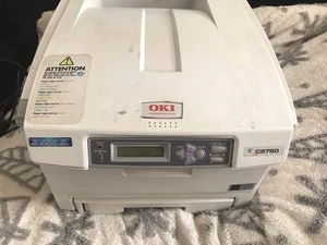 Oki C5750 A4 Colour Laser Printer with Tested Working Good Condition - Picture 1 of 16