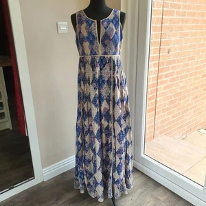 Monsoon Summer Maxi Dress Beach Holiday Occasion Cruise Boho Hippy Hippie 12 - Picture 1 of 10