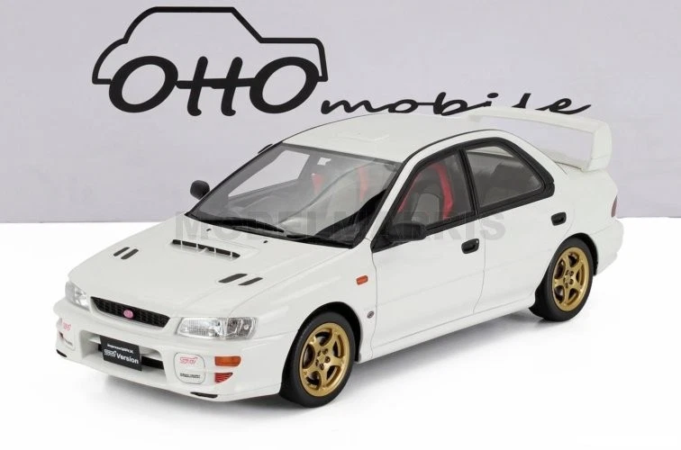 OTTO-MOBILE OT490 SUBARU - IMPREZA WRX STi 2000 WHITE 1/18
