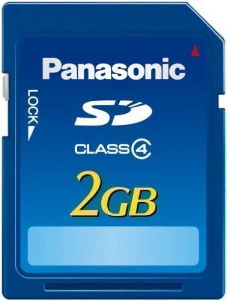 Panasonic 2 GB Secure Digital Memory Card (RP-SDM02GU1A) - Image 1 of 1