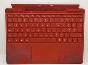 Microsoft Surface Pro 11 X 9 8 UK Signature Keyboard Type Cover Poppy Red 1864 - Picture 1 of 7