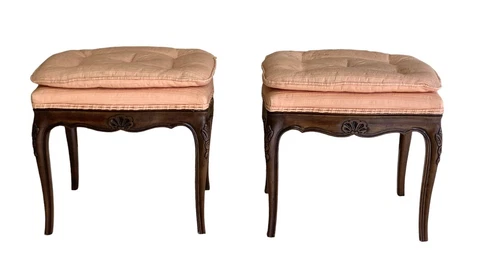 Kindel Bunching Stool French Provincial style ~ 2 available Cover