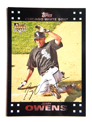Jerry Owens #284 Topps 2007 Baseball Card (Chicago White Sox) E - Image 1 of 2