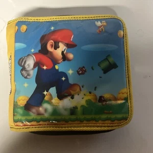 New Super Mario Bros Nintendo DS Amarillo y Negro Estuche de Transporte Bolsa de Viaje - Imagen 1 de 9