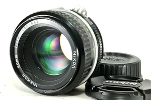 Nikon AIS NIKKOR 50mm f/1.8 Lens Good used condition w/covers - Picture 1 of 4