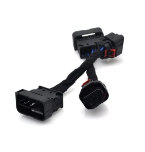 2x Retrofit facelift LCI Led Head light cable wire adaptor Loom For BMW - Foto 1 di 5