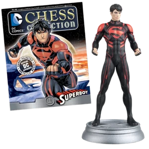 PEÓN BLANCO DE LA COLECCIÓN DE AJEDREZ EAGLEMOSS DC NÚMERO 82 SUPERBOY - NUEVO SELLADO - Imagen 1 de 1