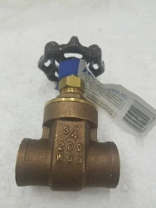 Matco Norca 514C04 3/4" C X C Gate Valve - Picture 1 of 6