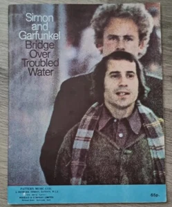 Simon and Garfunkel - Bridge Over Troubled Water - EX Tablature Music - 1970 - Picture 1 of 6