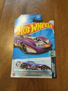 HOT WHEELS ‘76 GREENWOOD CORVETTE #11/250 HW MODIFIED #2/10 PURPLE - Picture 1 of 3