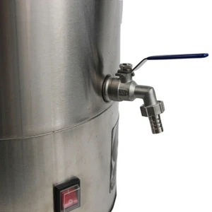 Válvula de grifo / bola de 1/2 pulgada con púas de 13 mm (RoboBrew o válvula de bola BrewZilla) - Imagen 1 de 4