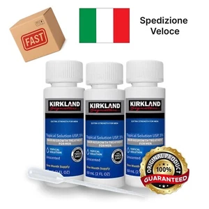 MIN0XIDIL5% - LOZIONE ANTICADUTA RICRESCITA CAPELLI - KIT PER 3 MESI - 3 FLACONI - Bild 1 von 4