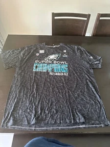 Philadelphia Eagles Super Bowl Champions Shirt Jason Kelce Jersey Fanatics 5XL - Picture 1 of 8