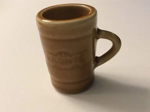 "Taza con mango de vidrio de chupito de cerámica de licor Bronte 2-1/4"" artículos de barra" - Imagen 1 de 4