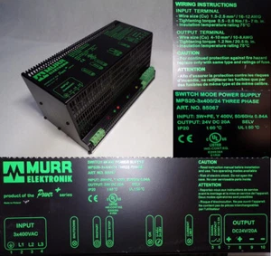 Murr Elektronik MPS20 Art-No.: 85067 3-phasig Schaltnetzteil 29-2 #6003 - Bild 1 von 1