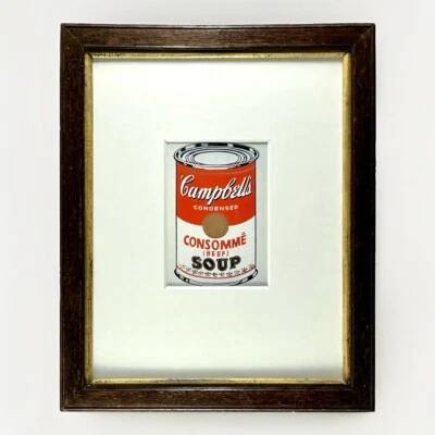 Andrew Warhol Consomme Modern FMG Crown Stamp Verso WAR-0556 - Image 1 of 4