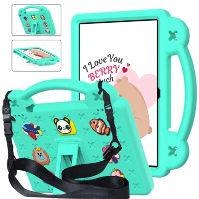 Funda protectora segura con soporte de EVA para tablet Amazon Fire HD 10 Plus 11ª generación para niños Foto 1 de 4