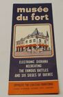 Vintage musee du fort Quebec City, Canada Brochure Pamphlet