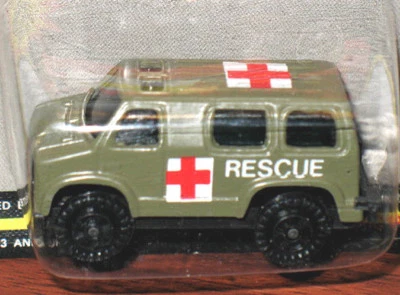 Ambulancia militar Ford camión de rescate como nuevo modelo de colección Motor Force  Foto 1 de 2