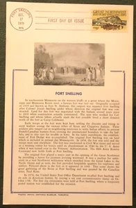 #1409 6c Fort Snelling FDC Scarce Hammond Maxi-card cachet - Picture 1 of 1