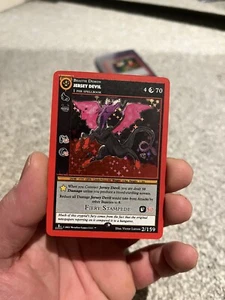 MetaZoo CCG Cryptid Nation Trikot Teufel 1. Auflage Full Holo #3 - Bild 1 von 4
