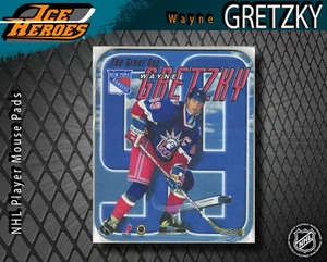 Wayne Gretzky "The Great One" New York Rangers Mouse Pad - MIP - Foto 1 di 1