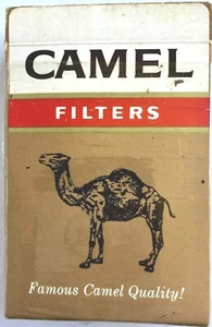 FILTROS DE CAMELLO DE COLECCIÓN CIGARRILLOS CARTAS RECUBIERTOS DE PLÁSTICO CUBIERTA COMPLETA - Imagen 1 de 2