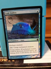 Magic the Gathering Crab Umbra - Foil NM Rise of the Eldrazi