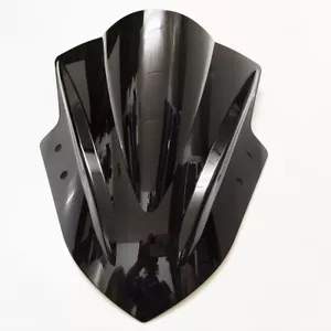 For Kawasaki Ninja 300 EX300 2013-2020 19 18 17 16 Windshield Windscreen Black - Foto 1 di 4