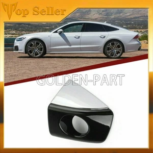 Front Left Door Handle Key Hole Trim Cover 4H1837879 For Audi A6 C7 A7 A8 - Picture 1 of 6