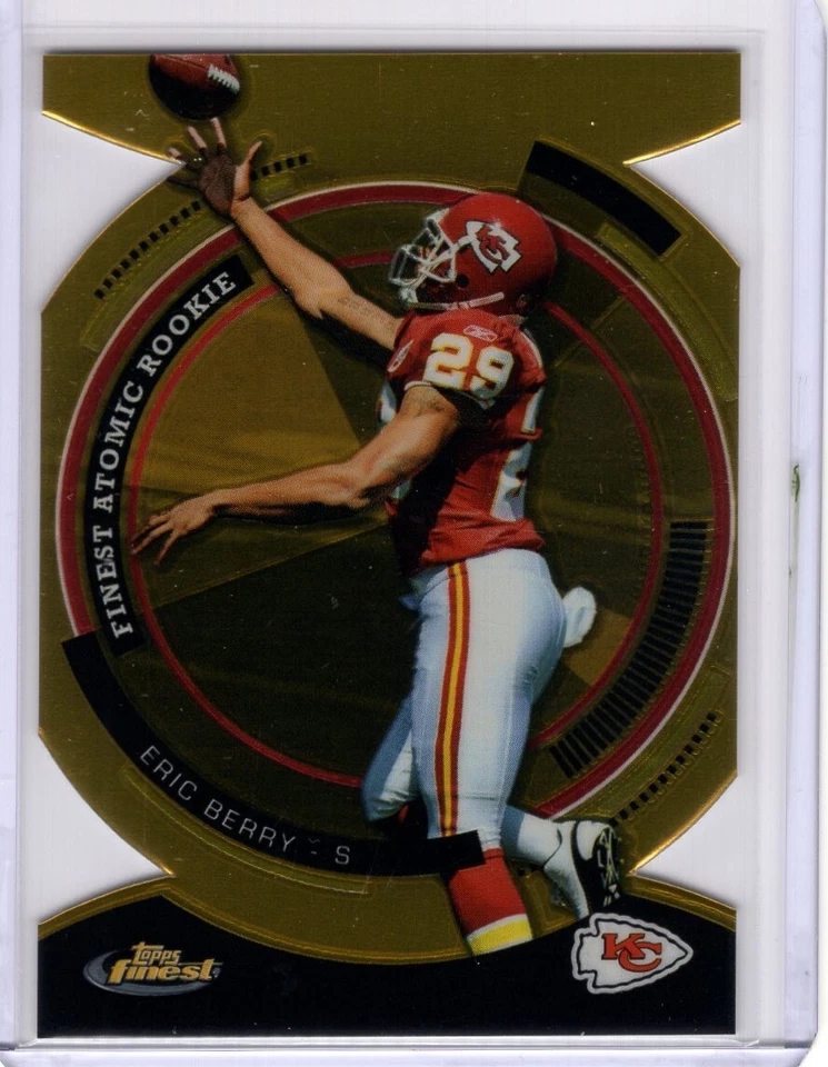 2010 Topps Finest Atomic Rookie Gold Refractor #FAR-2 Eric Berry 40/50 - Image 1 of 2