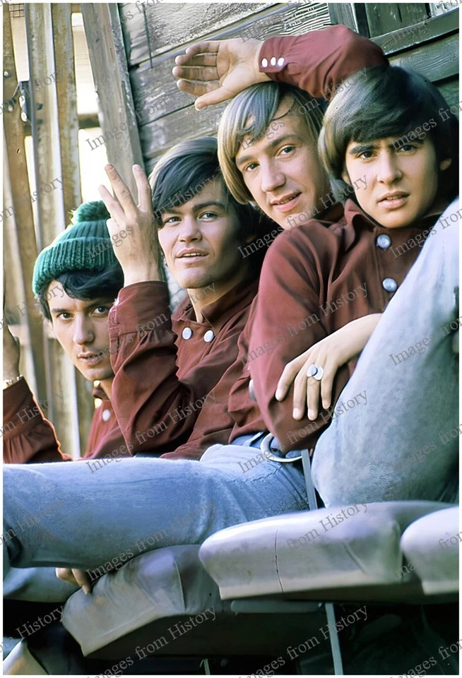 8x10 Print Davy Jones Peter Tork Mike Nesmith Mickey Dolenz The Monkees #MGER CL - Image 1 of 1