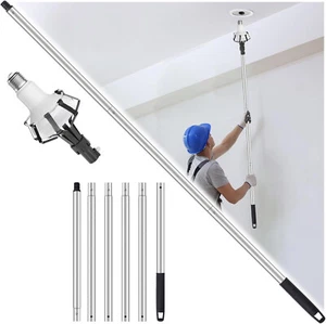 Herramienta cambiadora de bombilla con poste de extensión para techo alto y luces empotradas - Imagen 1 de 11