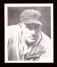 1936 Goudey Black and White Reprints - CHICAGO CUBS Team Set
