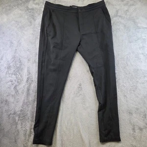 Awearness Sweatpants Women's Size XL Black Slim Fit Pleated Elastic Waist - Picture 1 of 9