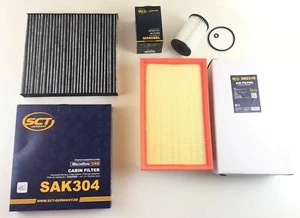 Ölfilter Luftfilter Aktivkohlefilter VW Golf 7 VII 1.6 TDI 2.0 TDI 2.0 GTD - Bild 1 von 1