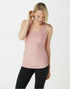 KOSTENLOSER VERSAND New Balance X Isaac Mizrahi Space Dye Perfect Tank Antique Rose XL - Bild 1 von 2