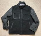 MARKS & SPENCER AUTOGRAPH Black Wool Blend Padded Men's Jacket XL UK Chest 44-46
