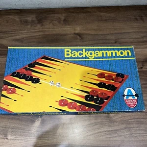 Vintage Backgammon, Arrow Games Ltd MB Boxed & Complete 1970s - Picture 1 of 5