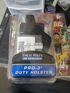 Uncle Mike's PRO-3 Duty Holsters Size 20 Mirage Basketweave 3520-6 (Left Hand) - Picture 1 of 5