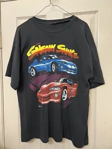 VINTAGE DODGE VIPER "SNEAKY SNAKE" T-SHIRT - SINGLE STITCH - SIZE L - Picture 1 of 4