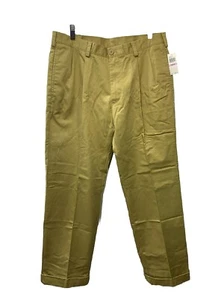 IZOD Golf Slim Fit Men's Performance Pants Flat Front Straight Leg Size 32x30 - Picture 1 of 10