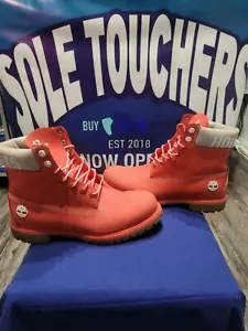 Size 12 Timberland 6" × Houston Rockets No Box - Picture 1 of 9