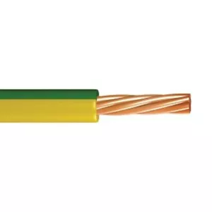 ALL LENGTHS EARTH BONDING CABLE 10MM GREEN / YELLOW 6491X10G/Y - Picture 1 of 1