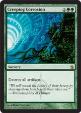 CREEPING CORROSION X4 4 4X Mirrodin Besieged MTG Magic Cards DJMagic