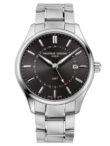 Frédérique Constant Silber Herren Analog Uhr FC-252DGS5B6B - Bild 1 von 8