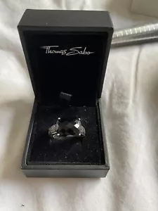Thomas Sabo Ring schwarz Chunky - Bild 1 von 9