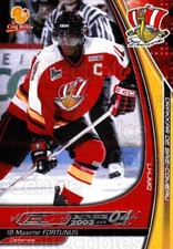 2003-04 Baie Comeau Drakkar #9 Maxime Fortunus