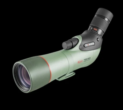 Kowa TSN-66A PROMINAR 66mm Fluorite Crystal Lens Angled Model Spotting Scope - Image 1 of 4